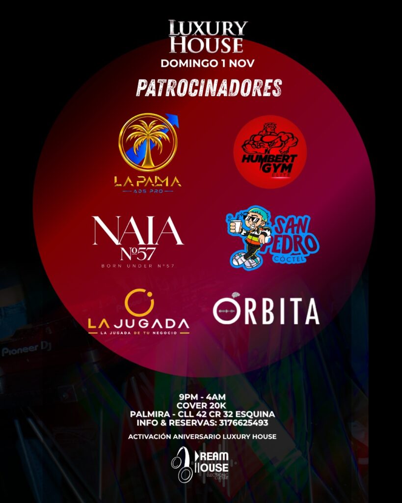 Luxury House Aniversario: Tomas CV y Erosimplicity – Dream House Bar