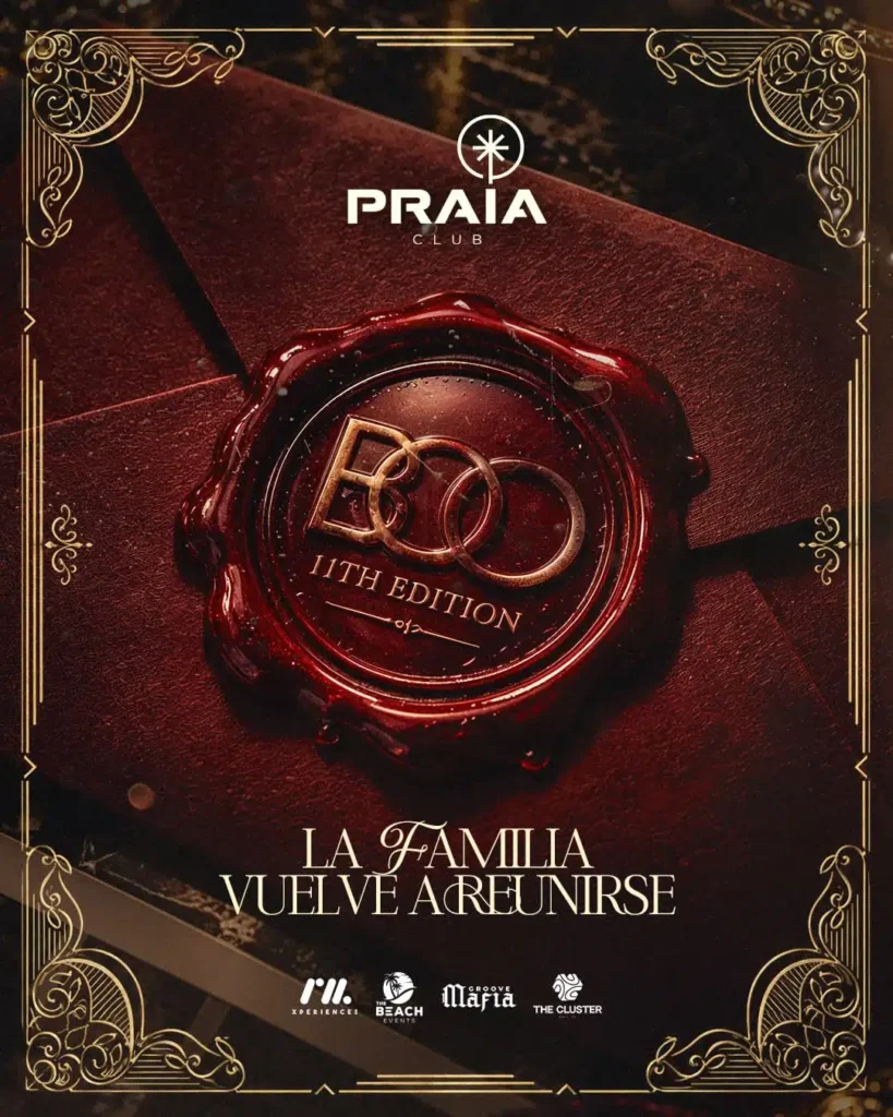 BOO 11th Edition: Tech House Day – Praia Club