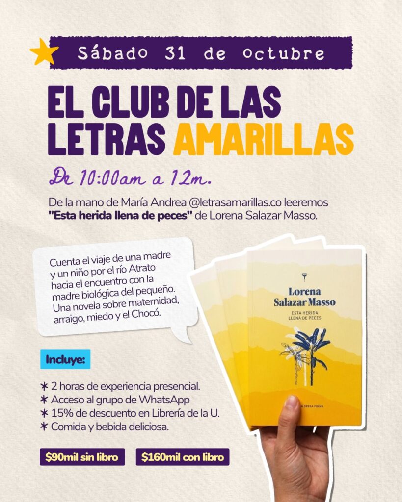 Club de las Letras Amarillas – Donde Leon (con Maria Andrea de @letrasamarillas.co)