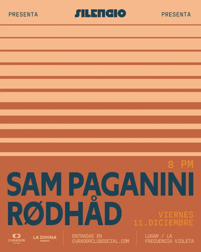 Sam Paganini & Rodhad en Cali – La Frecuencia Violeta