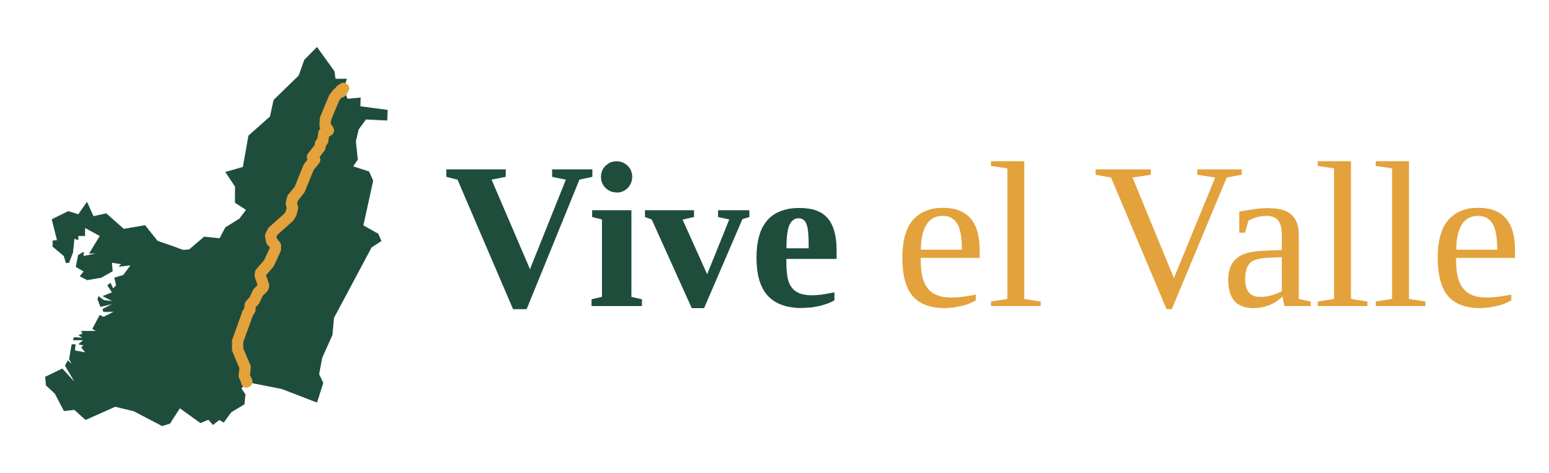 Vive el Valle - mapa del Valle del Cauca con el rio Cauca