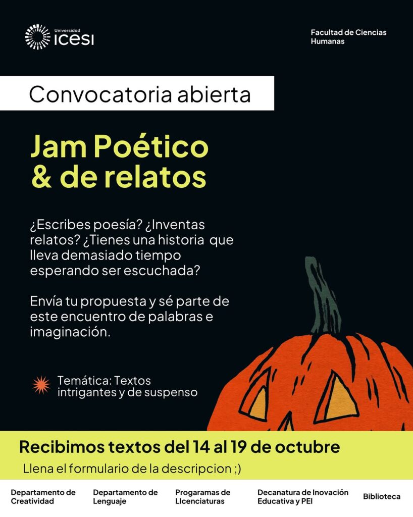 Jam Poetico & de Relatos (Club de Lectura y AELIC)