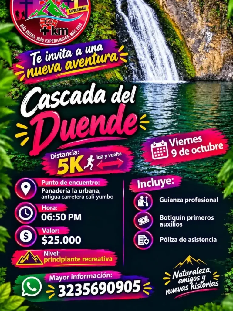 CAMINATA NOCTURNA – CASCADA DEL DUENDE