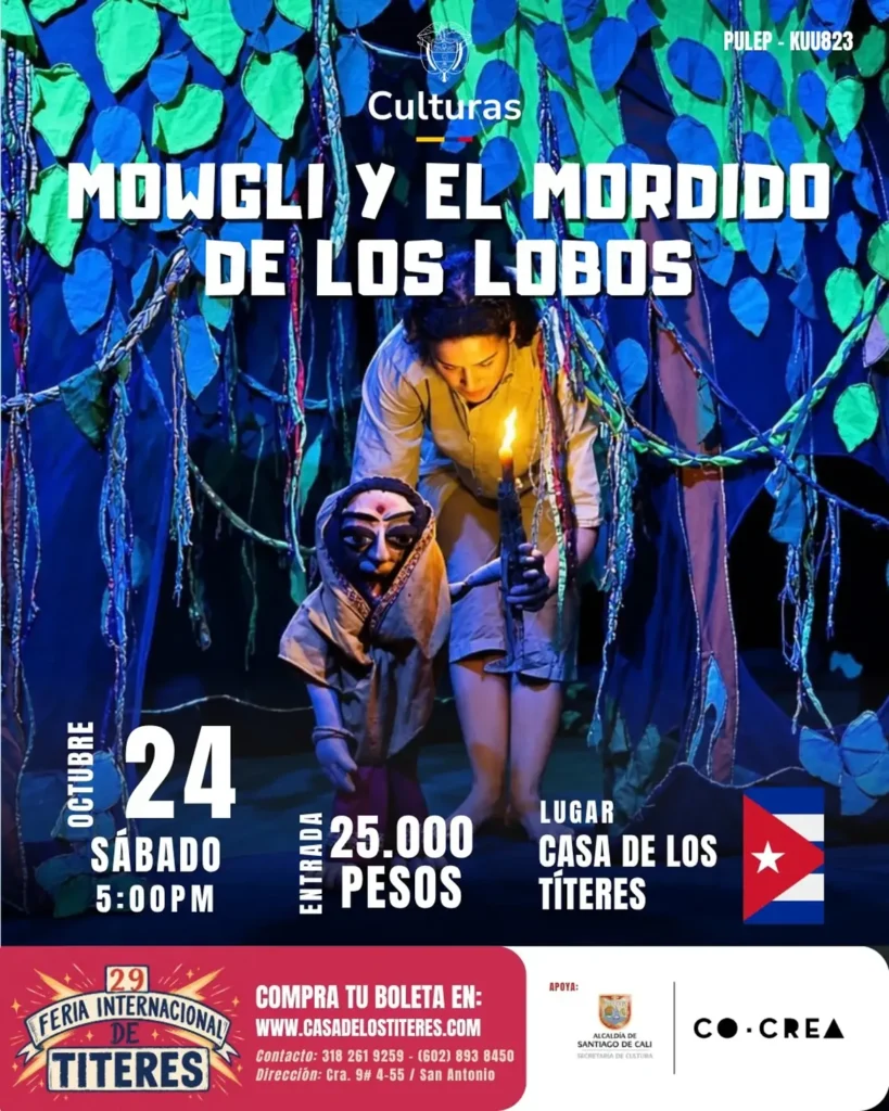 Mowgli y el Mordido de los Lobos – 29a Feria Internacional de Titeres