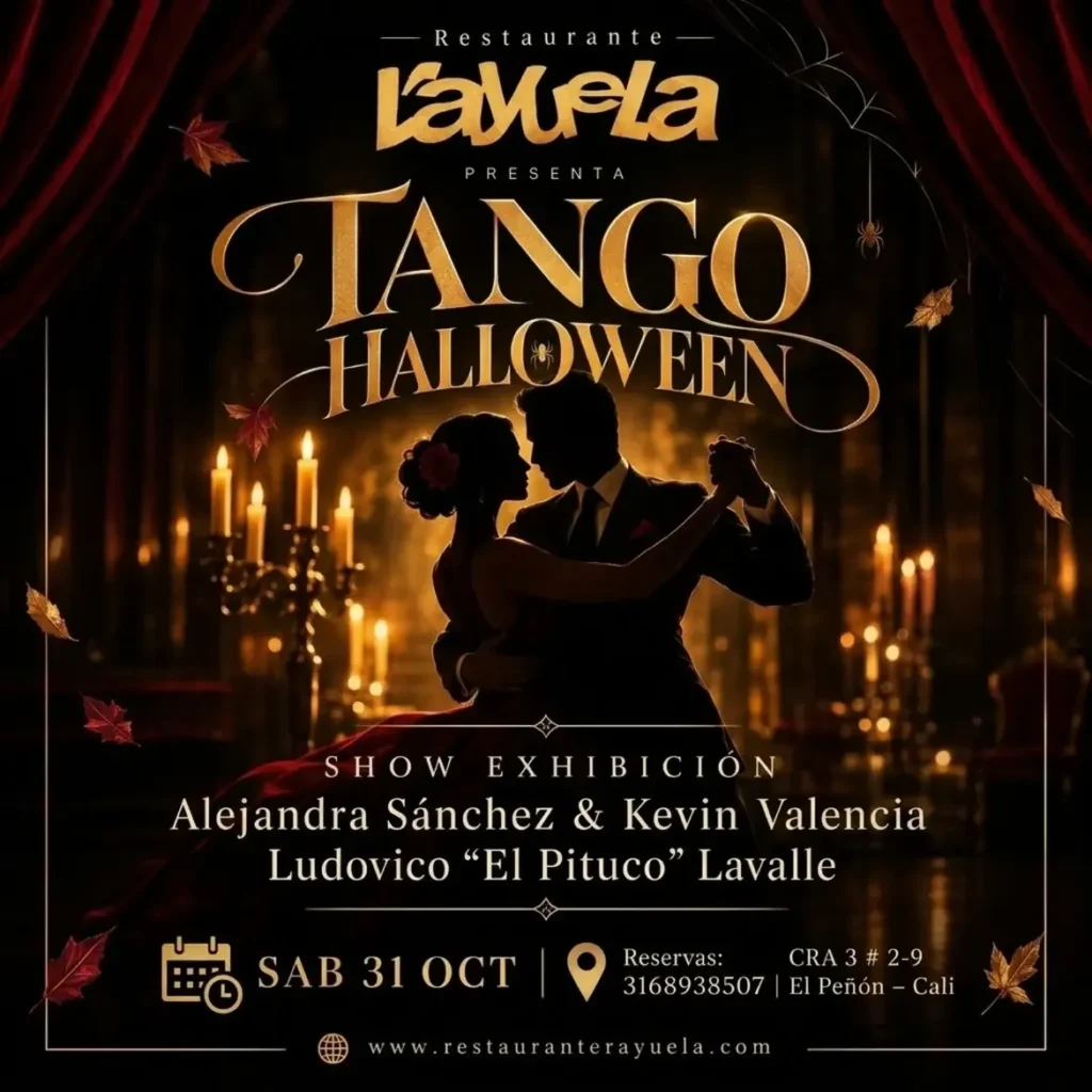 Tango Halloween – Show de Exhibicion en Restaurante Rayuela
