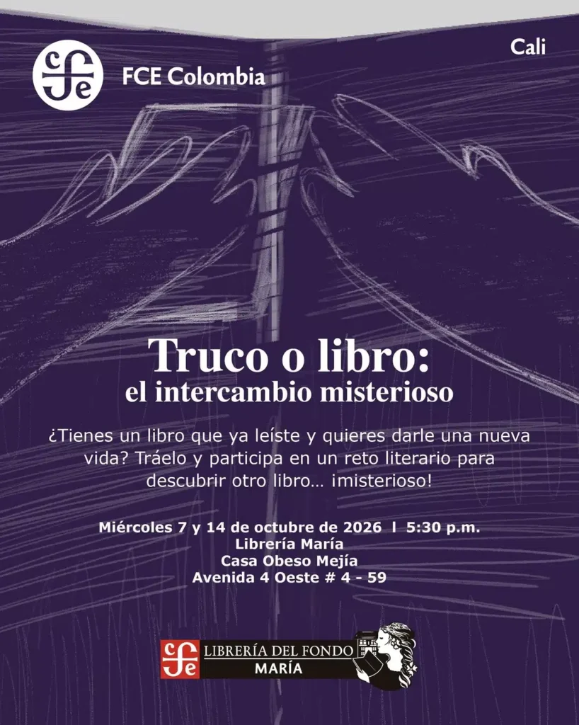 Prográmate, trae tus libros leídos y participa en un reto literario junto a las libreras del FCE.