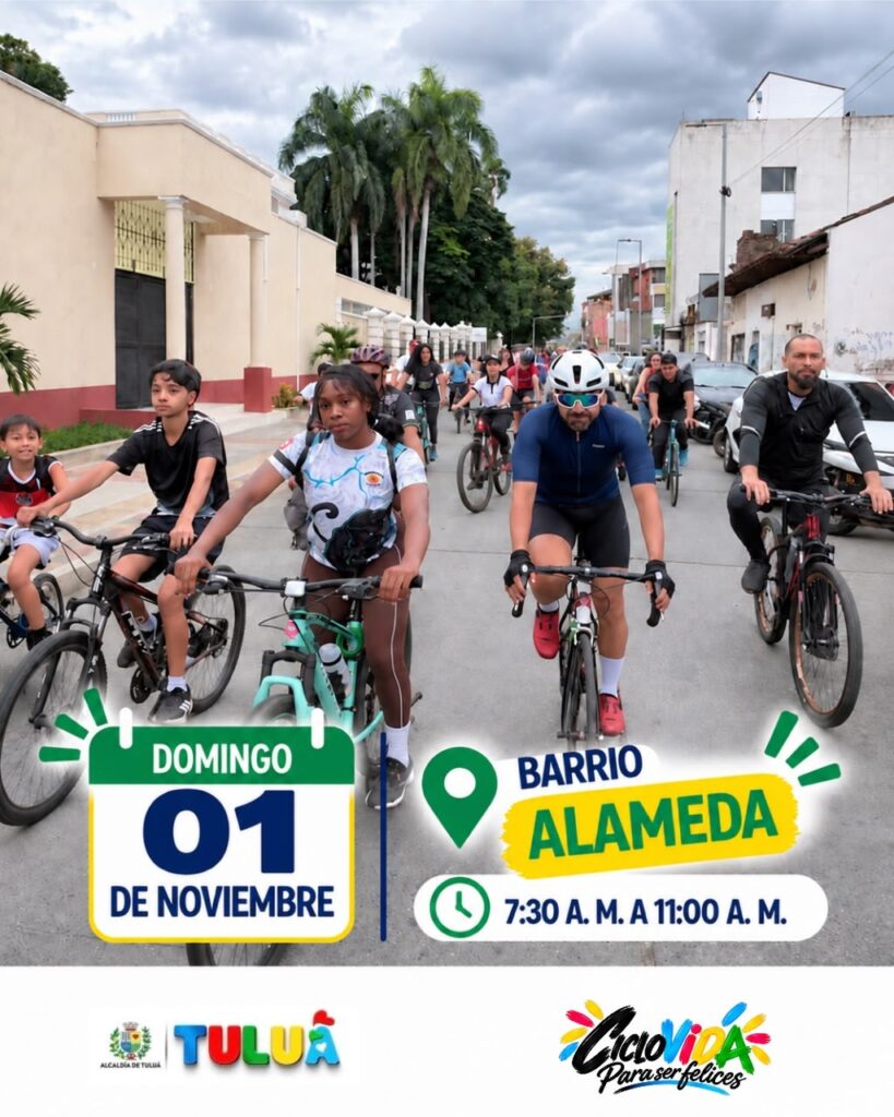 Ciclovida para ser Felices – Barrio Alameda
